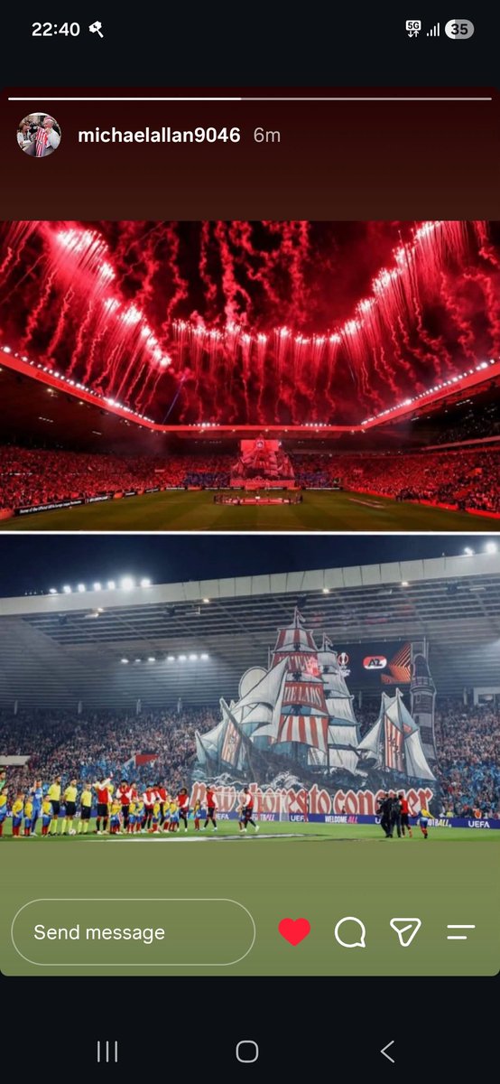 MichaelRossEll7's tweet photo. What a night and time to be alive 🔴⚪️🔴⚪️ SAFC https://t.co/FCpJTDXB68
