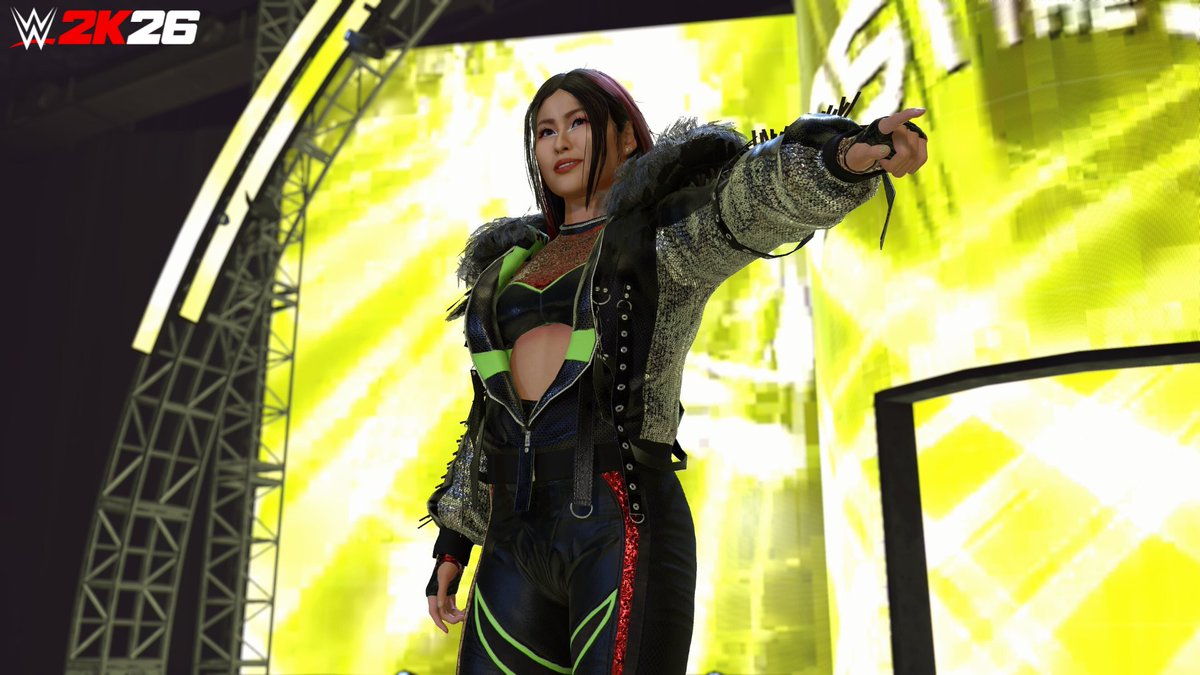 WWEgames's tweet photo. Who's ready to take things to the EXTREME? 🤘
The Extreme Series 2 Pack drops 9/18! #WWE2K26 

Includes:
👊 Jimmy Uso '10 &amp; Io Shirai Personas
🏆John Cena '07 Collection Reward https://t.co/sq4IjVruGh