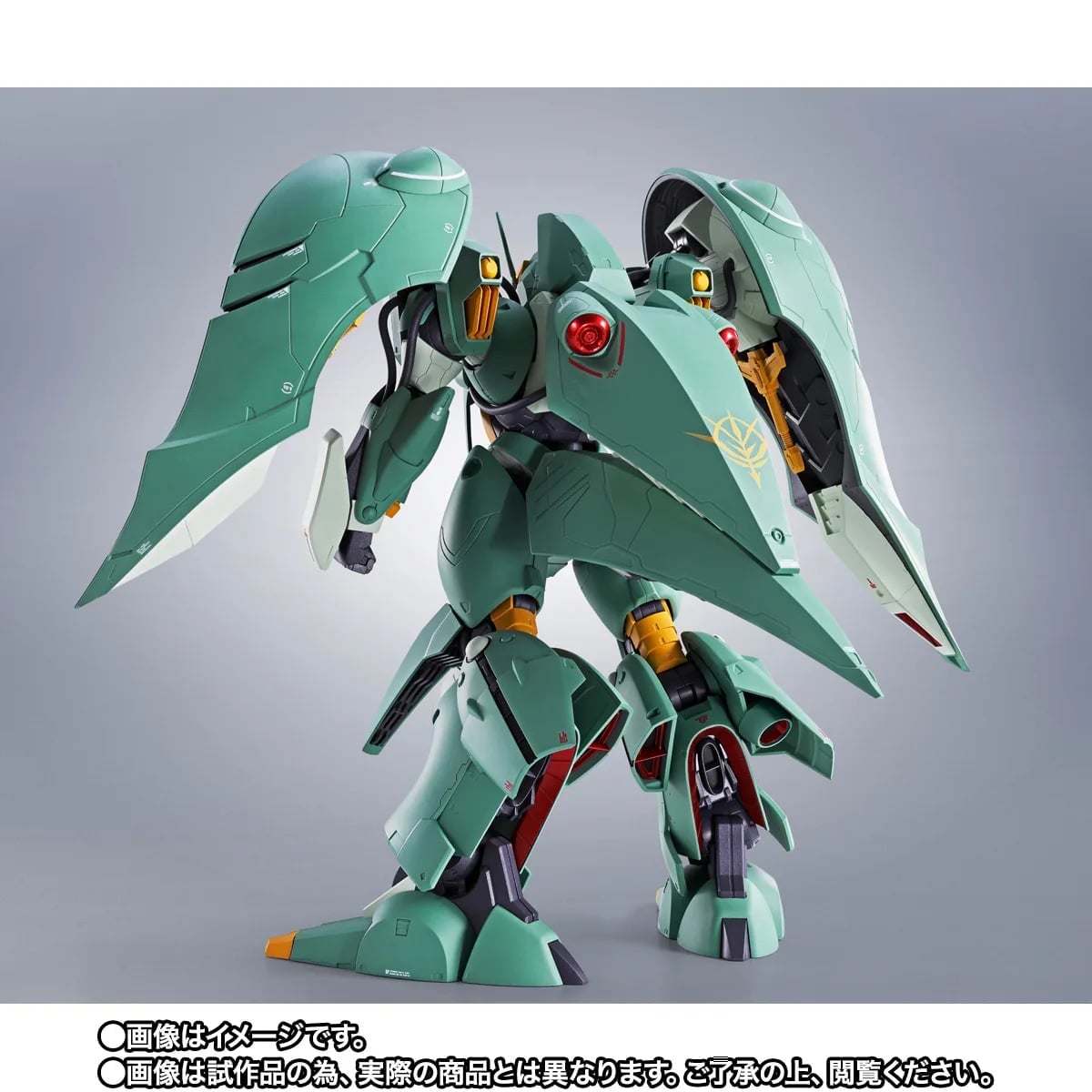 figsoku_r's tweet photo. 【ガンダムZZ】ROBOT魂「クィン・マンサ ~マーキングプラス~」

【明日18時プレバン受注開始】
価格35,200円（税込）
2027年3月発売予定
https://t.co/T6Vpz8CzAD
#ROBOT魂 #ガンダムZZ https://t.co/ENHQgiX9mu
