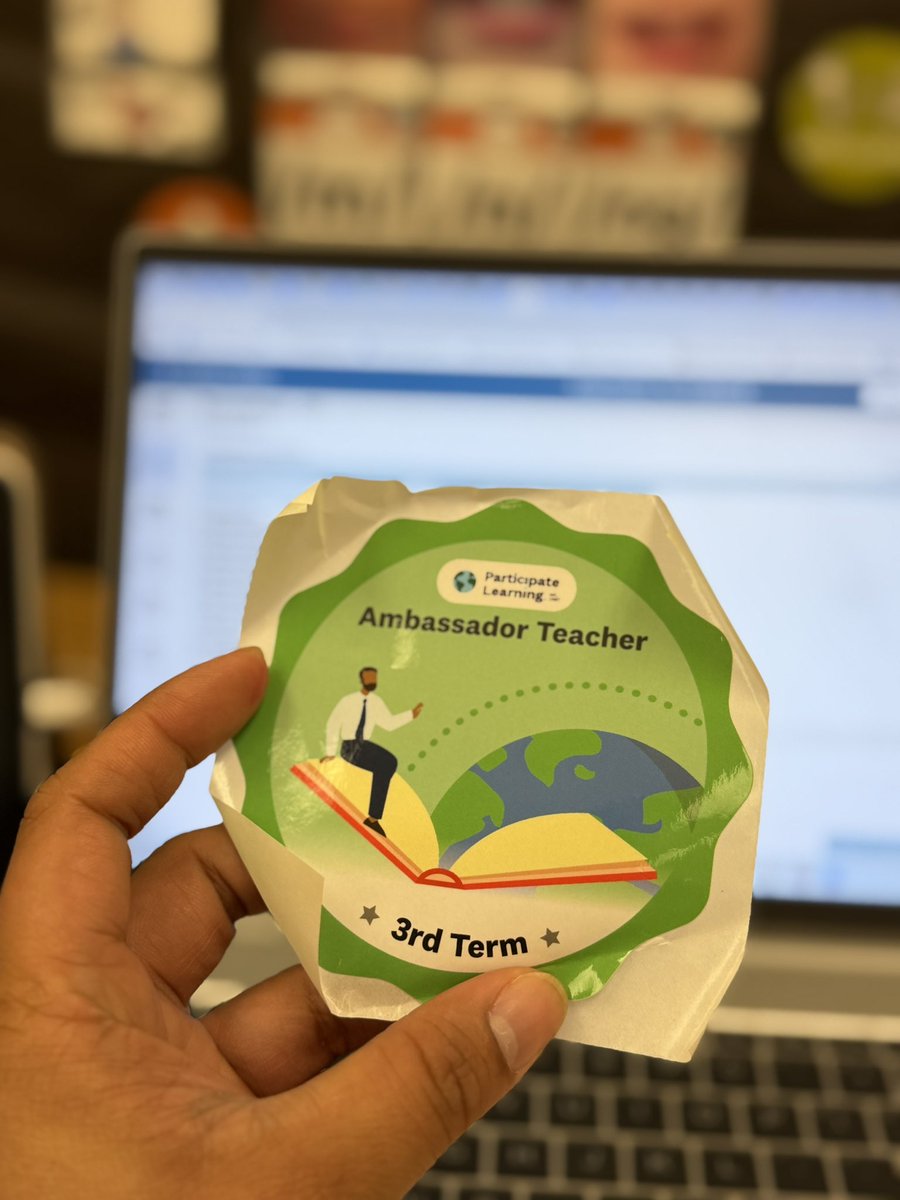mrSel1992's tweet photo. This is such a wonderful blessing and an opportunity to continuously grow, learn, connect, and make a difference. Grateful to step into my 3rd term as a @ParticipateLrng Ambassador Teacher. 🌎💚 Here’s to another year of learning, leading, and creating meaningful connections! https://t.co/9zu3qkKhke