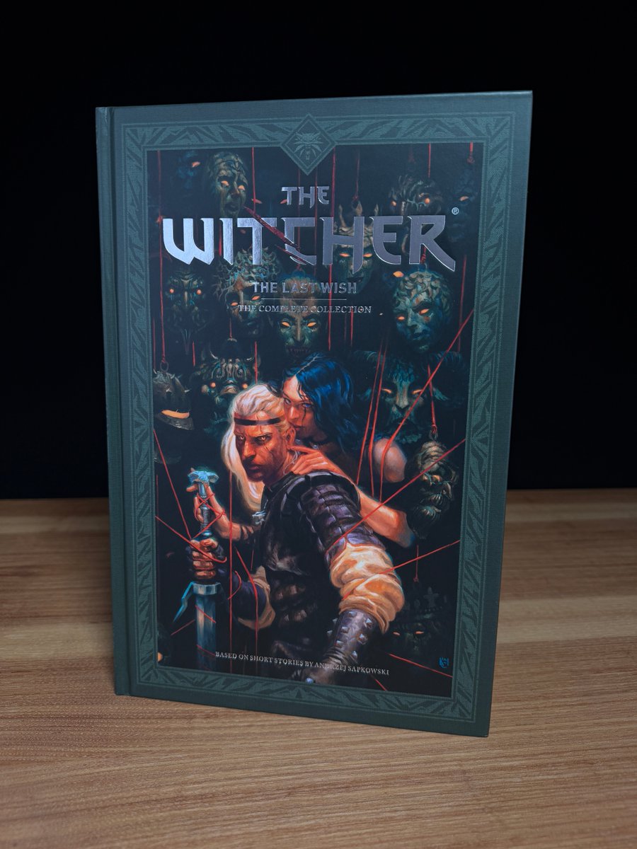 DarkHorseComics's tweet photo. Check out what we just got 👀

Andrzej Sapkowski's The Witcher: The Last Wish--The Complete Collection releases on December 15th! Pre-order: https://t.co/1zC0dj1jm8

This release collects six graphic novel adaptations of Sapkowski’s short stories.

With @CDPROJEKTRED https://t.co/hLjRO6HPSK