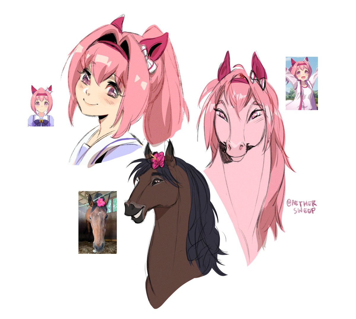 aethersweep's tweet photo. horse #umamusume https://t.co/lEkDekZ8Eq
