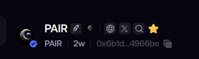 pairdotfund's tweet photo. FOMO indexxing complete. 

The logo patch has been fixed, and hover text changed to our website. 

tysm @fomo https://t.co/9yjR55xux7