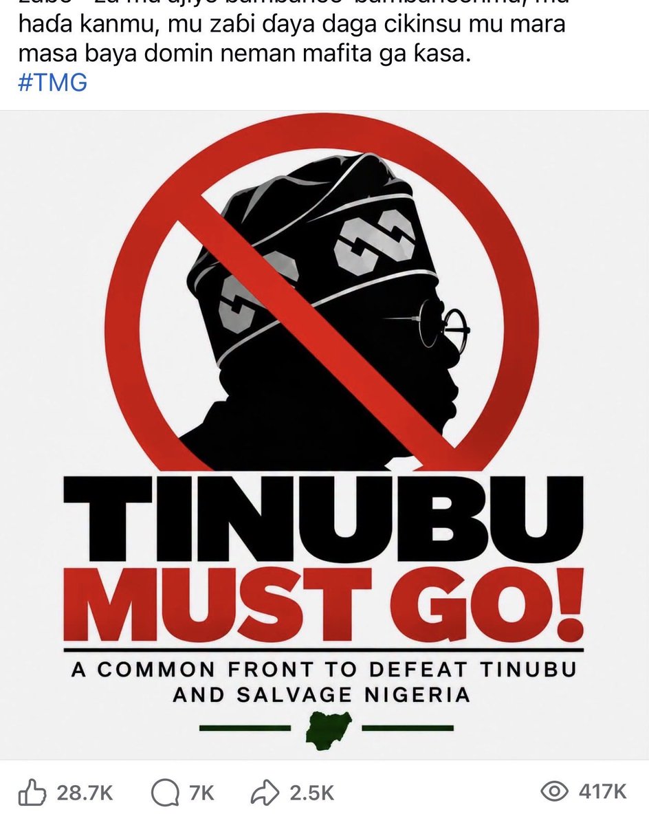 NAKORDI001's tweet photo. @BashirAhmaad Tinubu must stay in kano. https://t.co/6gaNwZIi35