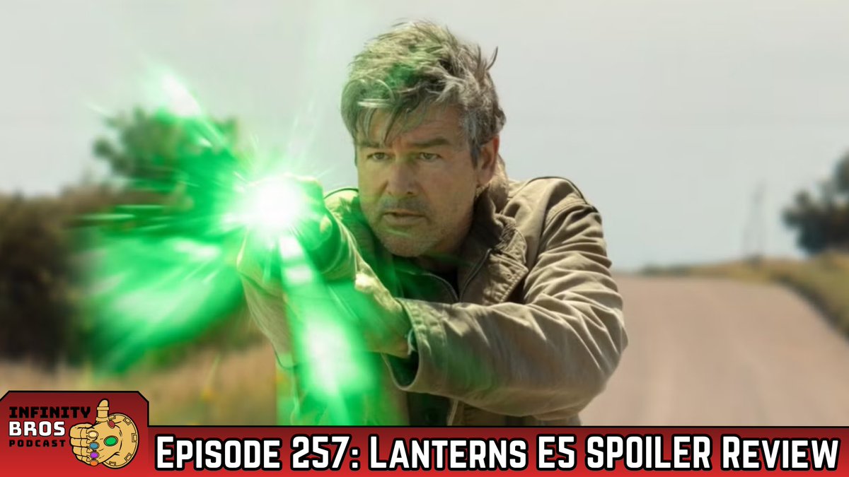 InfinityBrosPod's tweet photo. Episode 257 of the Infinity Bros Podcast is LIVE!

The Bros lament the cancellation of #SpiderNoir, and review the latest episode of #Lanterns!

Join us for a great conversation! https://t.co/dkbfxLHPN6