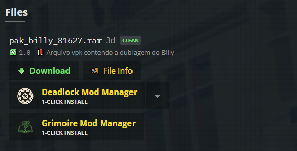 Dublalock_'s tweet photo. Pra quem não sabe, adicionamos o mod no gamebanana como um W.I.P (Work In Progress), mas esse tipo de página não é reconhecida pelos Mod Managers, então você não podia usar o botão para instalar com apenas um clique!

Mas as coisas mudaram! https://t.co/AVNtGYg5Uc
