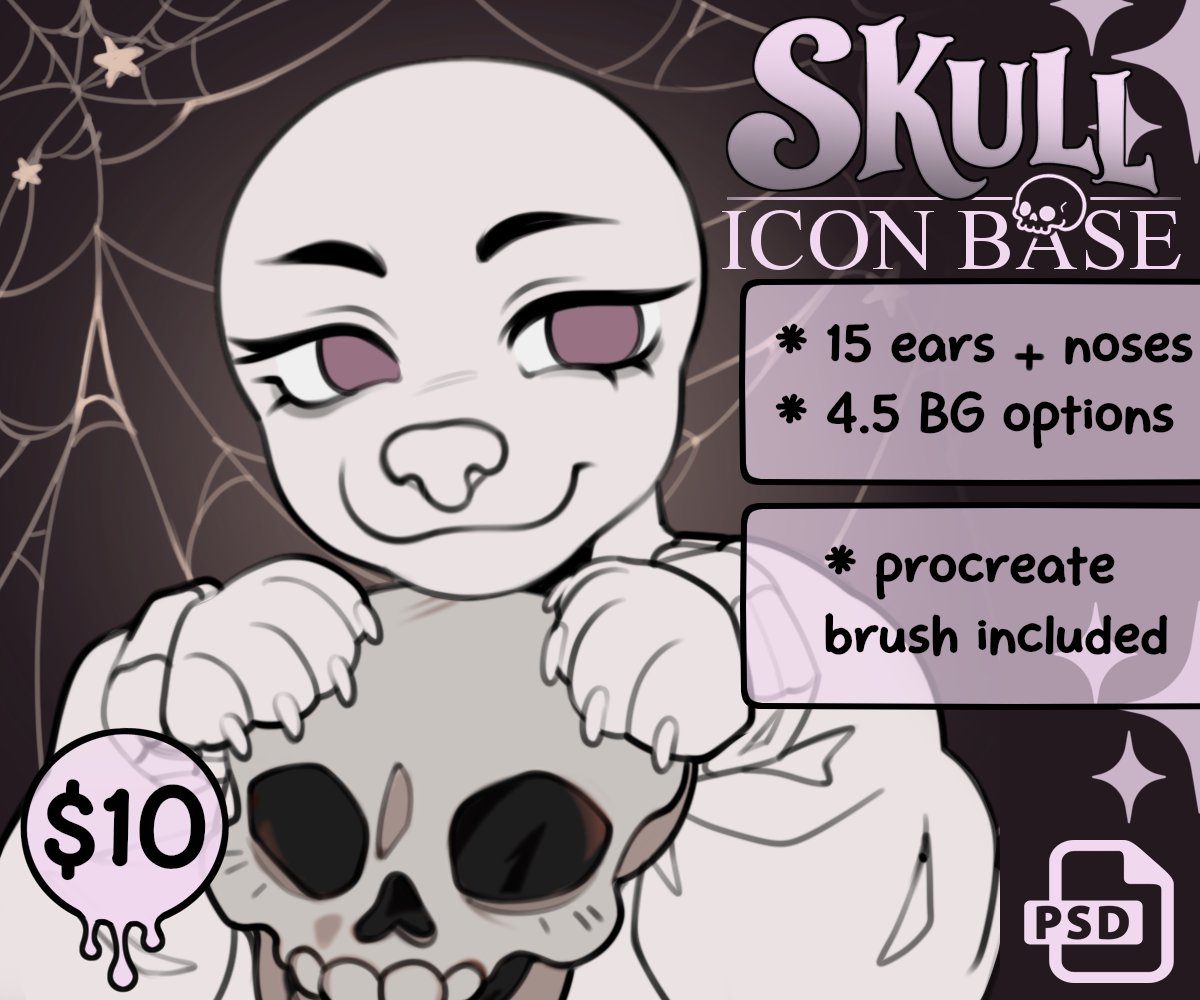 96caskets's tweet photo. ✦ SKULL BASE! ✦
1⃣0⃣ on ko🖤fi!
---------------
More info and Iink below! https://t.co/iy0jO8TLaL