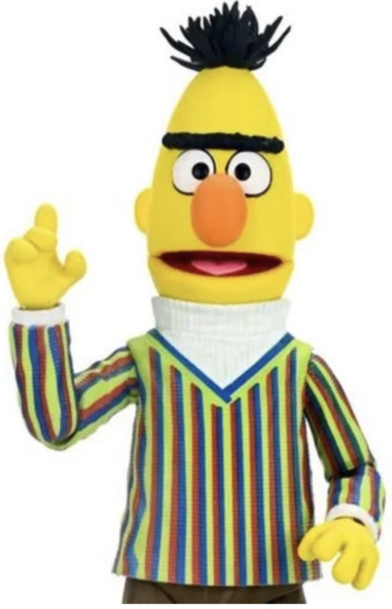 farmsdrama's tweet photo. Why does @DoctorTurtleboy now channel Bert? Hair and nose. https://t.co/KUPU6oj9UH