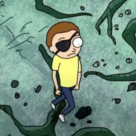 evilmortyoomf's tweet photo. season 1 evil morty.... so moe..... https://t.co/vkRps1aos5