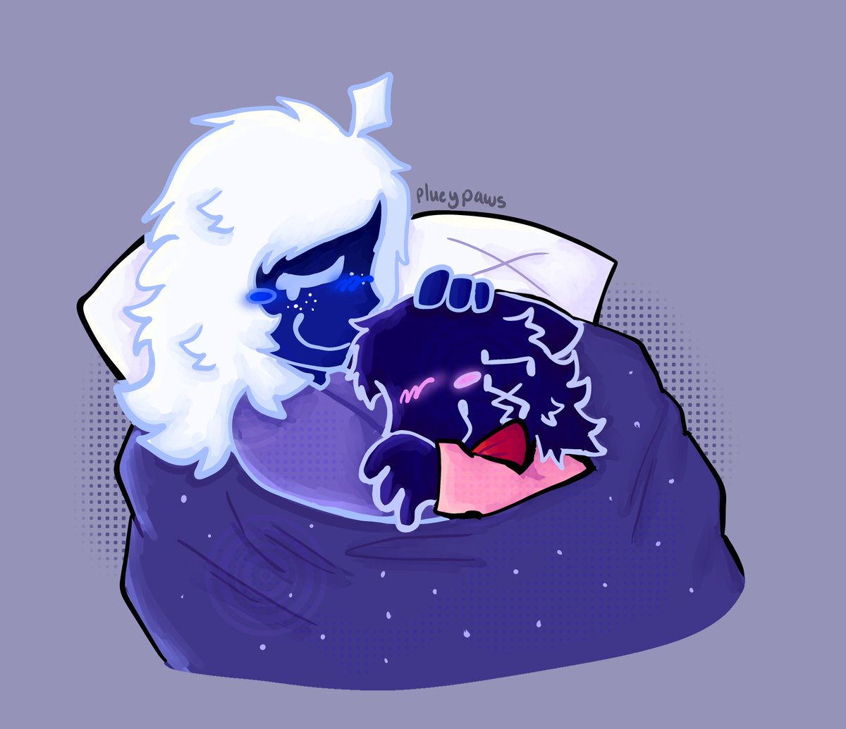 plueypawss's tweet photo. rouxls and pluey sleepign :-P
#deltarune #puzzlesax #shadowkaard #rouey #rouxlskaard #pluey #shadowguy #deltarunefanartㅤ #miketwt(?) https://t.co/ZXBOz90PsI