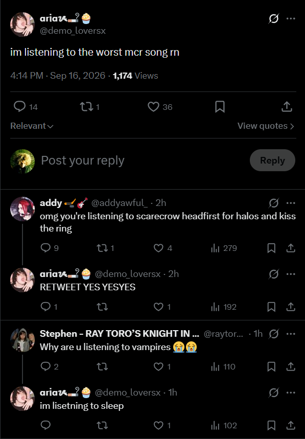 WB07_'s tweet photo. oomfs i hope you know if i ever catch you slandering any of these songs you are being shot dead immediately blocked and publically hated on youve been warned https://t.co/yYhdRSphEq
