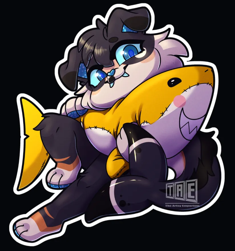TheArtsyEporium's tweet photo. Look at this cutie!

Commission by - @SoaringSouls_ 
Character © @funnyfishdog 

#furry #collie #shark #commission #commissionopen https://t.co/bxcciQP4yb