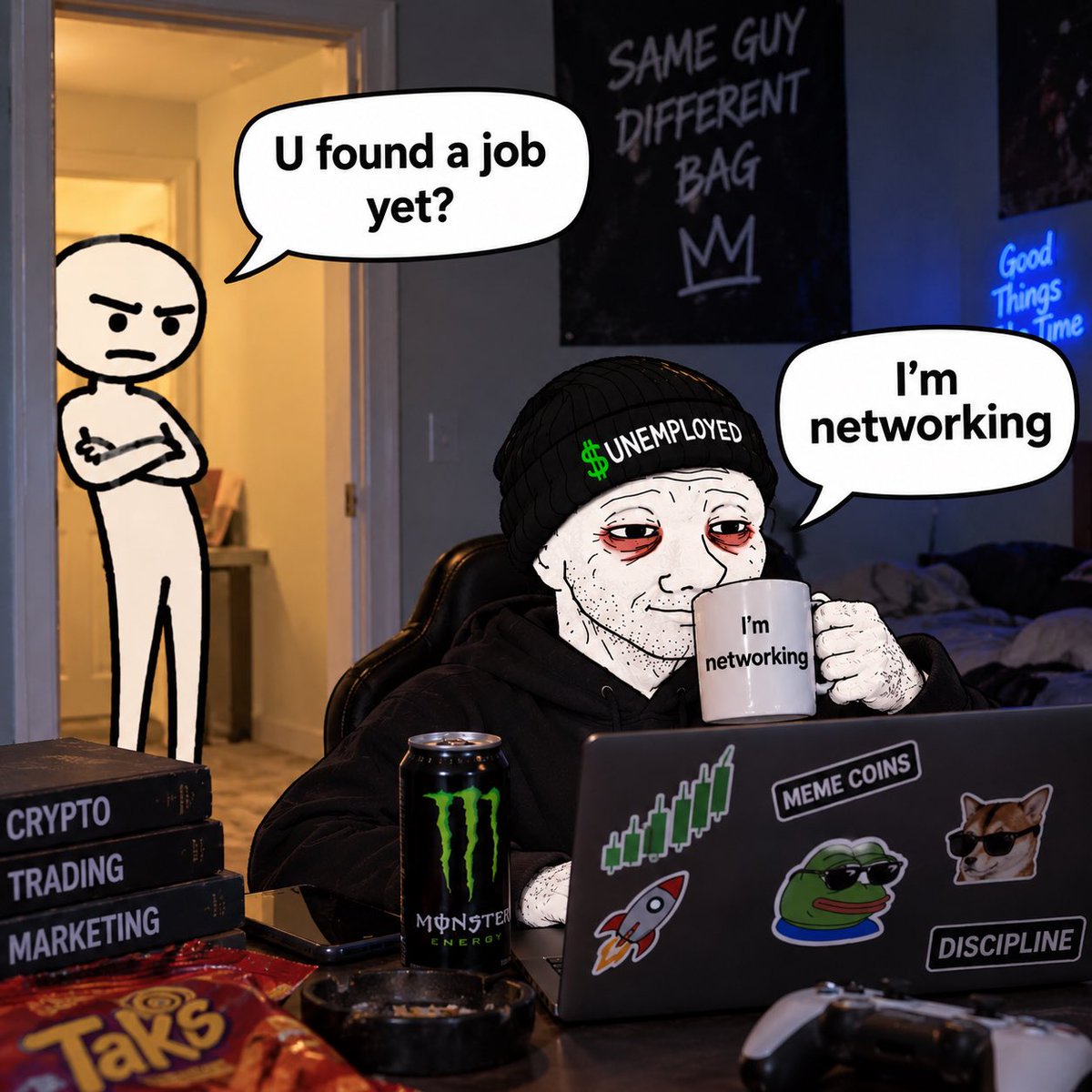 AdrianMarisca15's tweet photo. People just don’t be getting it 
I’m networking https://t.co/gc4u4axsFV