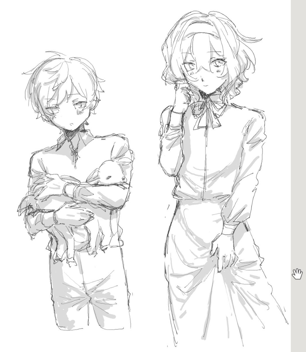 mondai9618's tweet photo. ぼっち絵チャ　西とベルベル https://t.co/HUBd2ySQWW