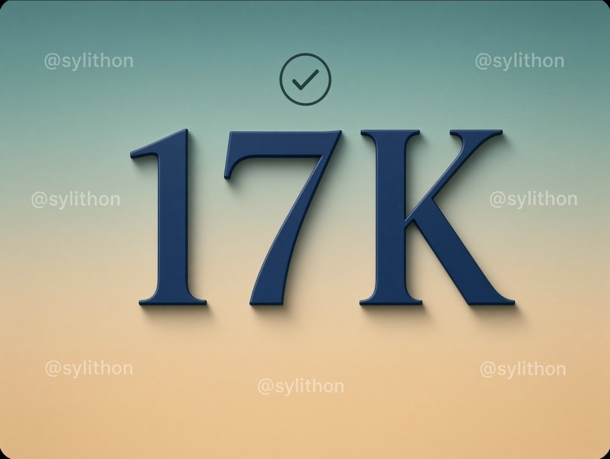 sylithon's tweet photo. If you need 17K followers 

Say HF 😎 https://t.co/GArwy9xcxY