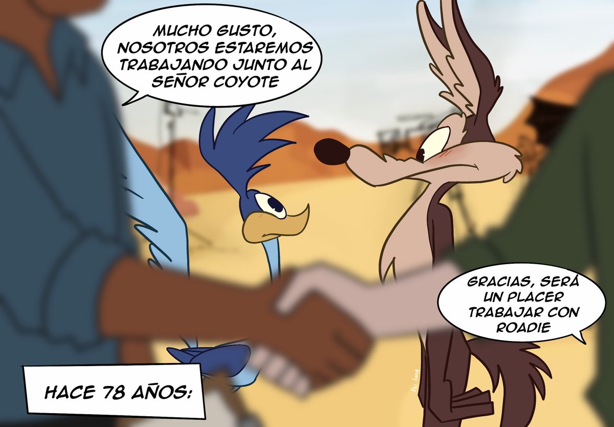 PanT0stado0's tweet photo. Se conocieron y ya jamás se soltaron 
#wilerunner #coyotexcorrecaminos #bl https://t.co/LIj3V64mLm