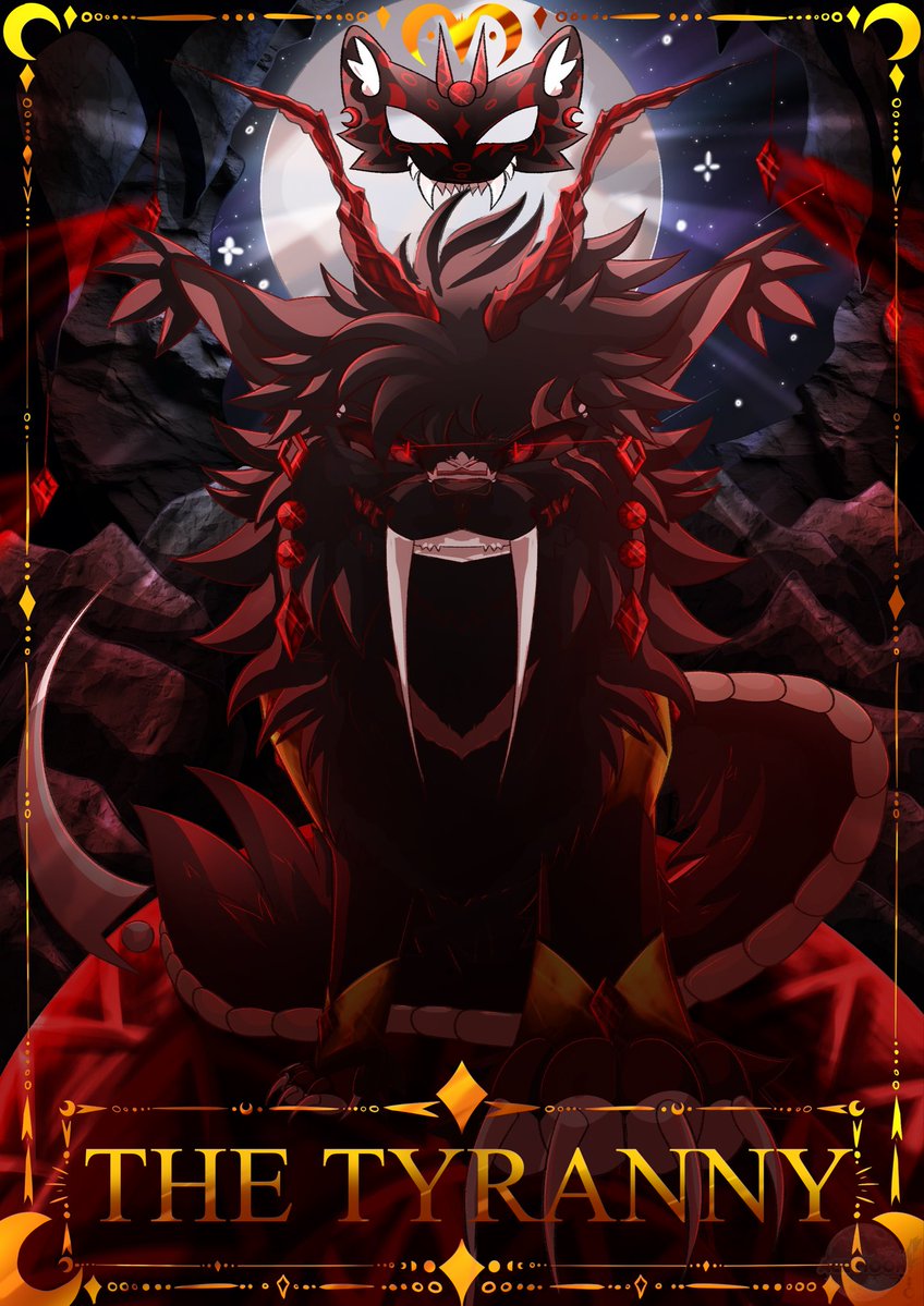 AceyMoonART's tweet photo. @usualcrayon My Tyranny card artwork is something I am proud of for sure! https://t.co/cdYenUVjZV