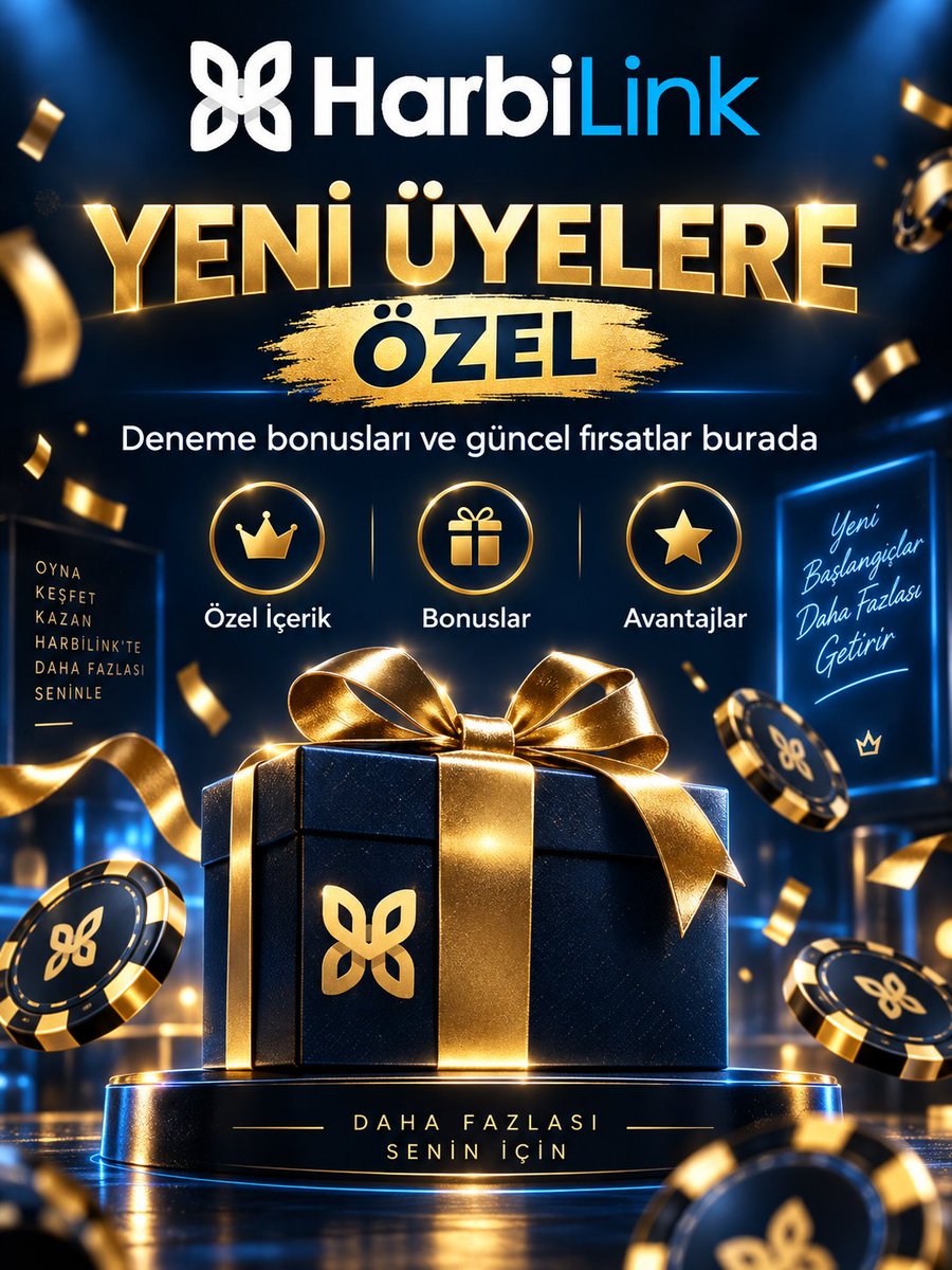 10DenemeBonusu's tweet photo. 🌟 Güncel kampanyaları keşfet! 🎯 Bonus kodları ve yeni üye fırsatlarını kaçırma.
HarbiLink ile güncel bonus seçeneklerine hızlıca ulaş. 🔗

🎁 https://t.co/ytX28Qep8z
📲 https://t.co/pIDT1Zo4Po

#bonusverensiteler #denemebonusu #guncel https://t.co/BSYbru86YF