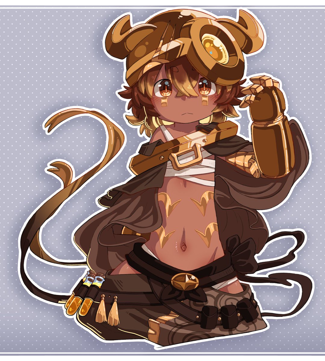 fuwafavt's tweet photo. The golden Aubade cutie !! 🥞🐾

🎨: @Grinchy_Cola https://t.co/G2Kq0tiIgM