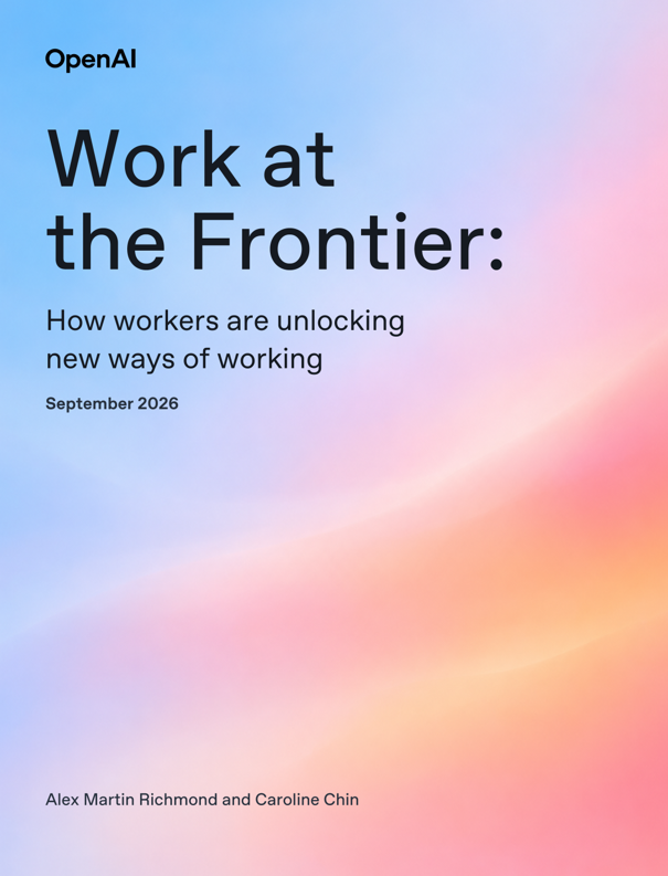 incprodmon's tweet photo. Super interesting!

"Work at the Frontier: How workers are unlocking new ways of working"  by Alex Martin Richmond and Caroline Chin.

"We find that workers use AI differently for tasks outside their occupations, and that some of these activities become recurring parts of their AI use. Together, these patterns suggest one way jobs could broaden: through changes in the mix of activities workers undertake."

https://t.co/e1zwYPA7eD