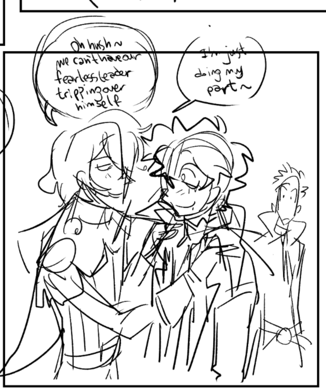 taigalyf's tweet photo. yes its another comic wip yes its a different one i have too many ideas (this one is only 3 pages) https://t.co/AXe84Klox1