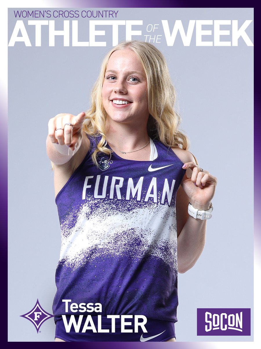 SoConSports's tweet photo. #SoCon Cross Country Athletes of the Week โก๏ธ | #itsallhere
https://t.co/YjVpkaDrIY https://t.co/RJ0zySpdjL