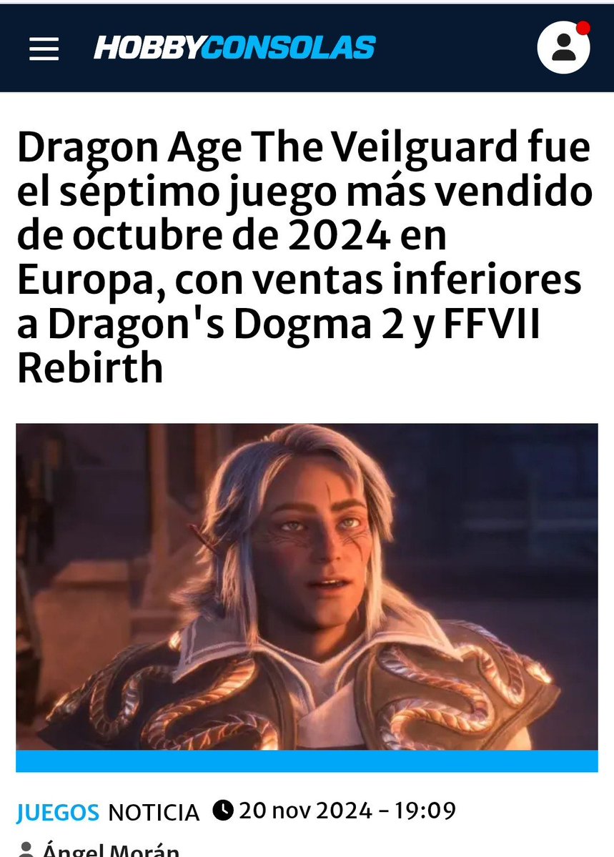 DouglasR0ndon's tweet photo. @RetroChaman Dragon Age Veilguard también era un "éxito" cuando salió y luego se supo la verdad https://t.co/yR1KWZlI1F