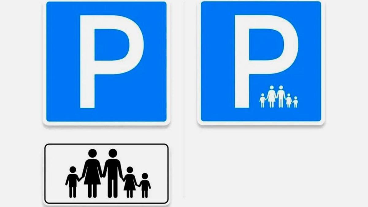 TernovskyVictor's tweet photo. Mientras tanto, el Ministerio de Transporte ruso presentó una nueva señal de estacionamiento para familias numerosas, que en Rusia pueden aparcar gratis, una de las medidas en el campo demográfico encaminadas a crear condiciones atractivas para tener hijos https://t.co/TVwNiftYr8