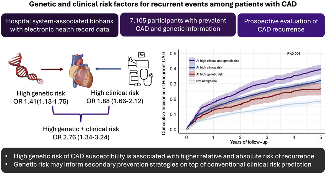 AJPCardio's tweet photo. New article available in AJPC! "Genetic and clinical risk factors for recurrent events among patients with coronary artery disease."

Read Here: https://t.co/U8nV3zj7ir

 #CardiologyResearch #AJPC #PreventiveCardiology https://t.co/XpEZ92G7xJ