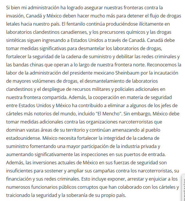 MLopezSanMartin's tweet photo. 🚨 Trump pide a México exponer, arrestar y enjuiciar a funcionarios que ayudan al narco https://t.co/2yGiRMA3xF