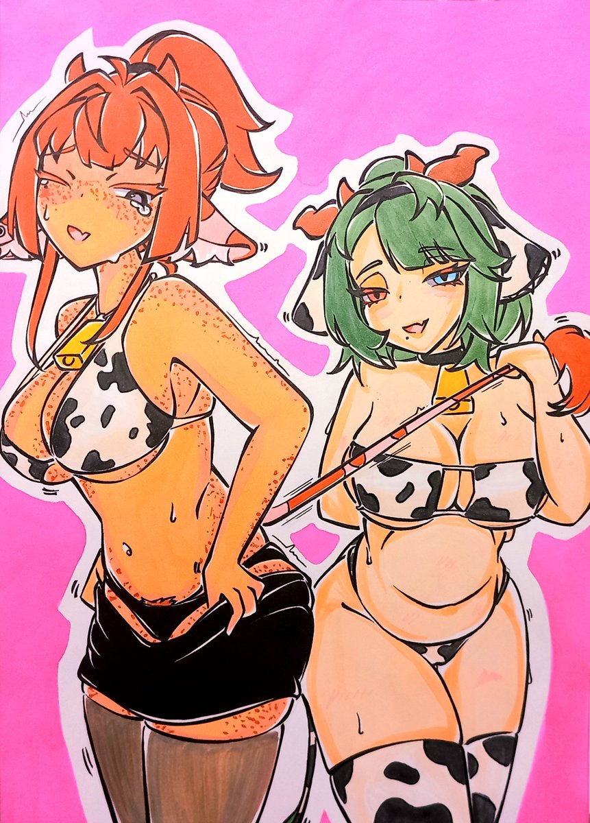 DR_XDC_'s tweet photo. Two horned and horny cows take care of your urges๐คค๐คค๐คค
#crentai #rubyredoc https://t.co/KJ0MMnQNoI