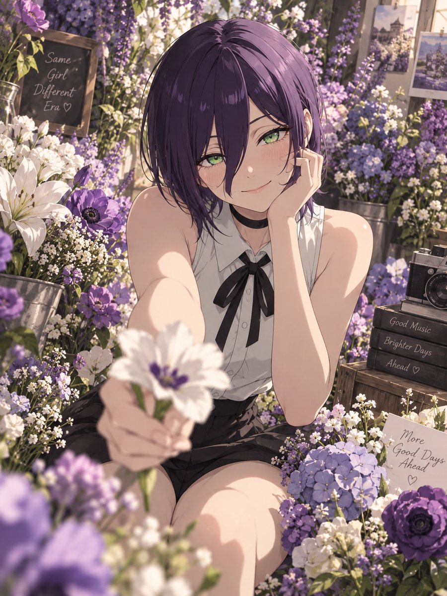 MoescapeAi's tweet photo. ✨ MOESCAPE AI ✨
Seedream 5.0
IMAGE TO IMAGE + TEXT TO IMAGE

PROMPT: Reimagine the character in the reference as a dreamy flower anime girl. Preserve her recognizable face, hairstyle, eye color and identity while changing her outfit, pose and environment to match a soft floral fantasy aesthetic.

Premium cinematic anime illustration, delicate painterly rendering, luminous skin, sparkling detailed eyes, soft hair strands, pastel colors, gentle cel-shading, dreamy bloom, soft sunlight, subtle film grain and ethereal atmosphere.

Use a vertical 3:4 composition with graceful, feminine poses, varied camera angles and flowing movement. Style her in elegant floral dresses, ribbons, lace, sheer fabrics, petals and nature-inspired accessories.

Backgrounds filled with flower fields, blooming gardens, cherry blossoms, wildflowers, butterflies, soft clouds, glowing petals and golden-hour light. Create a romantic, whimsical and magical atmosphere. Each character should have a different pose, outfit, flowers and setting while keeping the same dreamy flower aesthetic.

✨ Create your own with Moescape AI, link in bio!

#Anime #Trend #FYP #ForYouPage