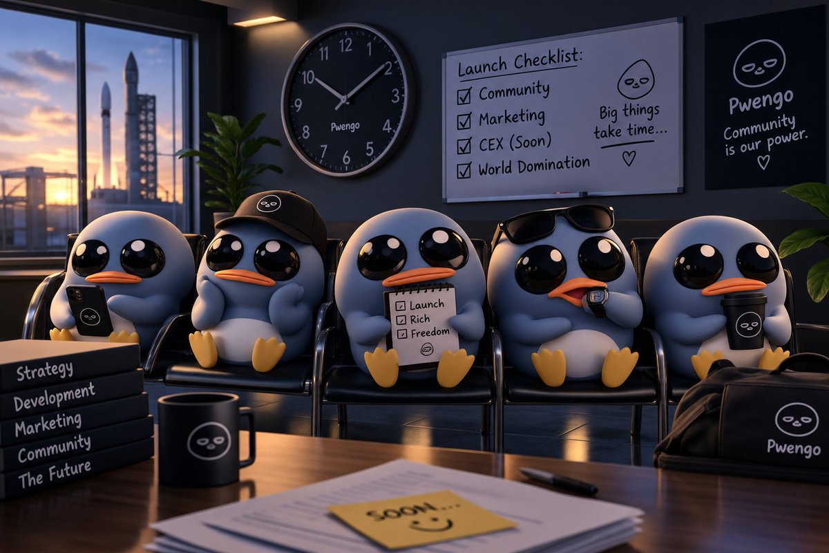 itspwengo's tweet photo. Everyone waiting for launch…

$PWENGO https://t.co/0IOK459Jqh