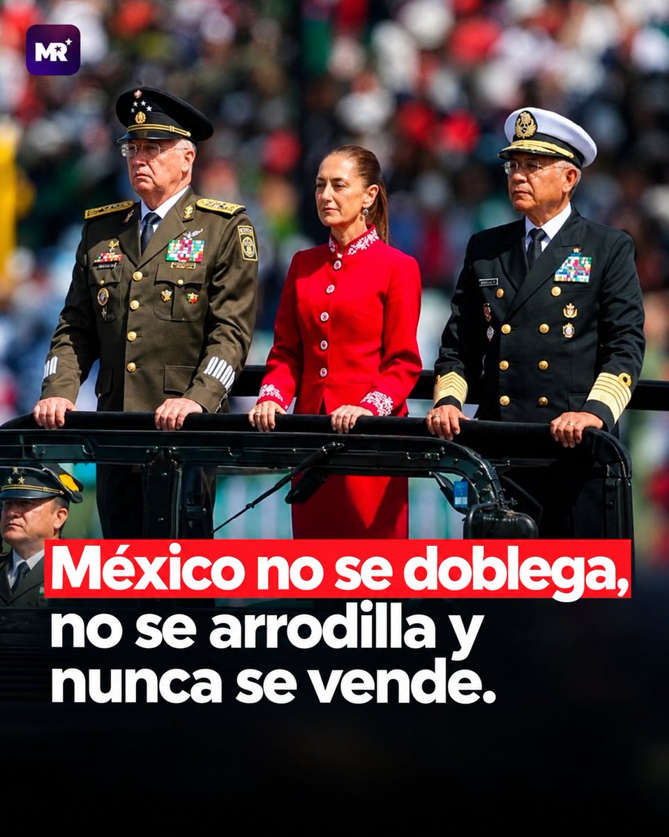 RManifiesto's tweet photo. La presidenta Claudia Sheinbaum encabezó en el Zócalo el 216.° aniversario del Grito de Independencia. Destacó a Miguel Hidalgo por liderar una causa popular y promulgar la primera abolición de la esclavitud en América. 🇲🇽✨ https://t.co/CmSrbSgC1b