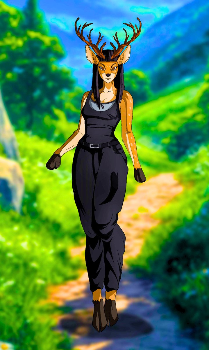 fionamartin01's tweet photo. Just completed full body commission of a custom female deer anthro character designed with detailed antlers and casual attire set against a scenic forest background.
Commissions are OPEN
DM for details.
#furryart #anthroart #deeroc #furrycommission #digitalart #characterart https://t.co/H9slxGngrP
