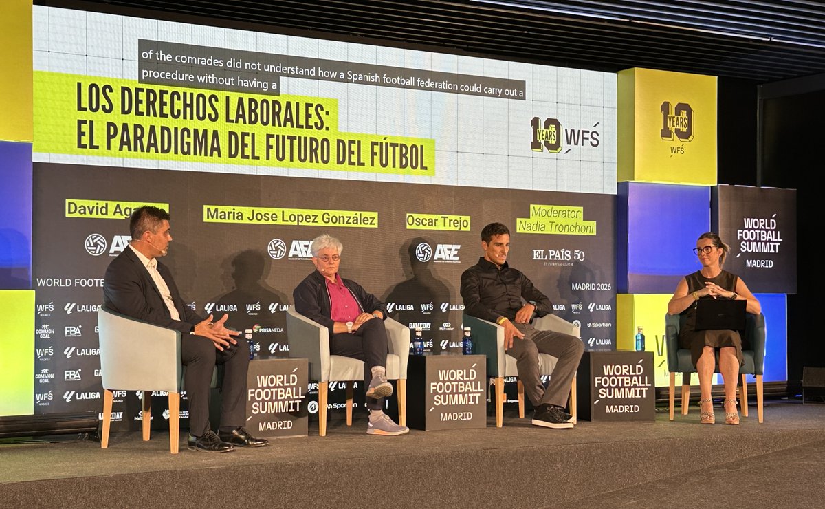 PRISA's tweet photo. PRISA Media presente en el @WFSummit 2026 ⚽️ https://t.co/MtbXlakanL