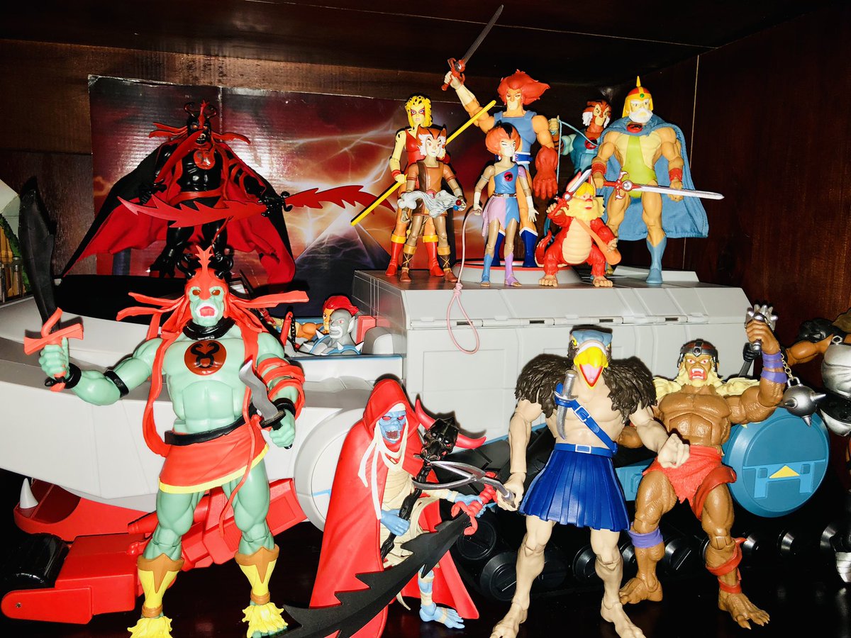 ThunderCatsUlt's tweet photo. Just a couple of LJN toy recolors... and then some. Which recolors do you want next? #super7ultimates
#super7deluxe #wewantmorethundercats #thundercats @super7store https://t.co/BgomFzmQvy