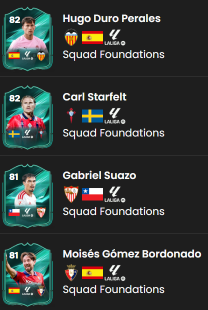 NepentheZ's tweet photo. When you first start your UT, you get presented with the opportunity to pick from 1 of 4 leagues...

- Premier League
- Bundesliga
- Ligue 1
- La Liga

Which ever league you choose here will determine the Squad Foundation players you're able to unlock via objectives!

Make sure to pick the league that matches the player(s) you most want!