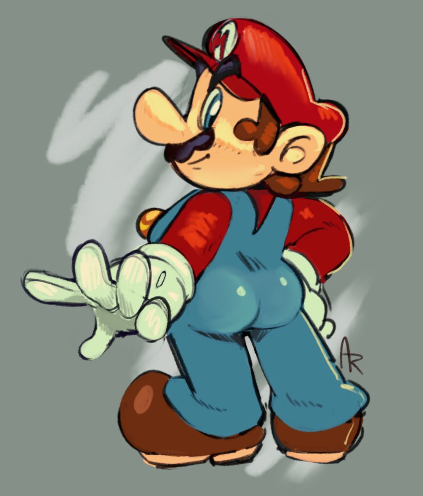 HomarTSimpleton's tweet photo. A normal Mario sketch https://t.co/a6cV6tYiPu