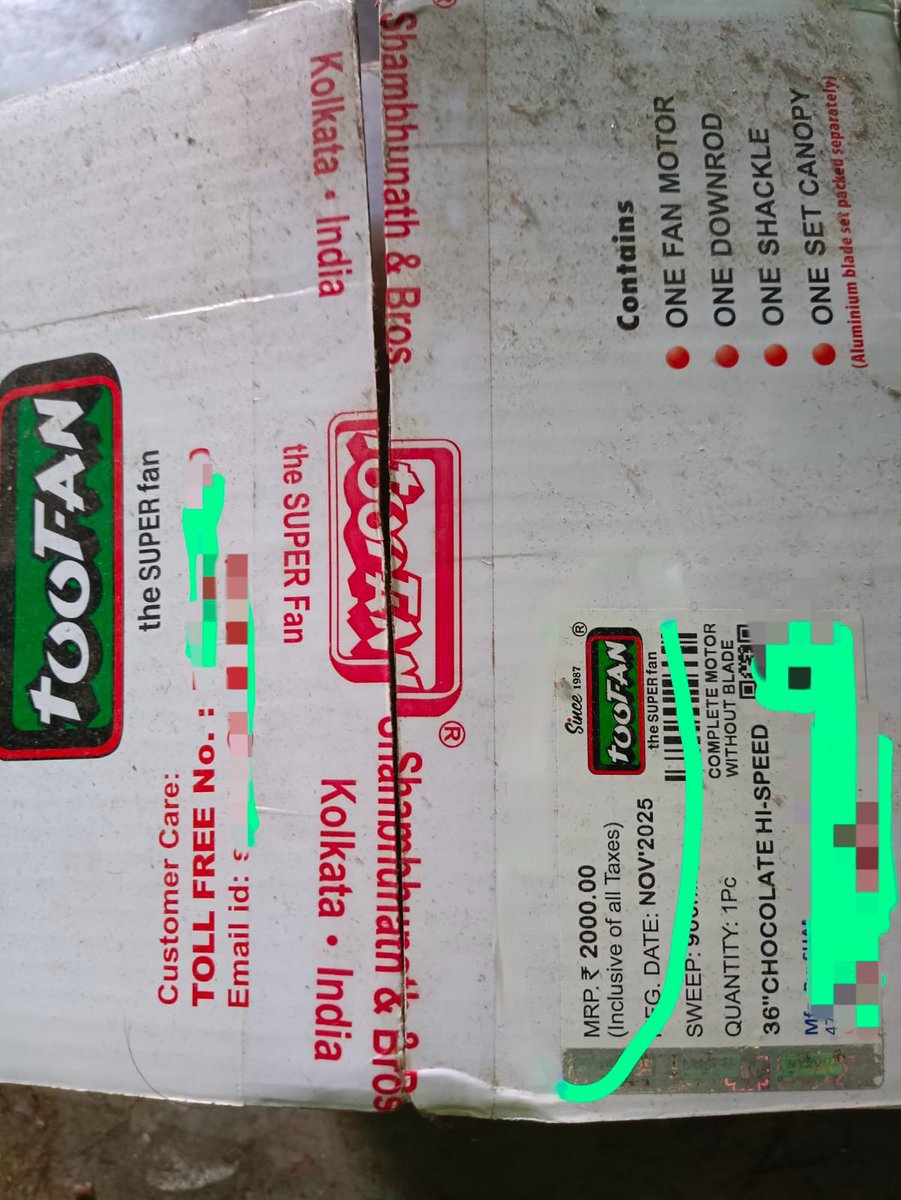 Bhumi__M026's tweet photo. A girl living in Delhi bought a Tufan fan for ₹2,000 around 5 months ago because an AC or cooler was beyond her budget. 🌬️

She lives in a hostel for her studies, and since her room needed a fan, she decided to go with what she thought was a good-quality option.

But after just 5 months, the fan’s capacitor stopped working, causing the fan to run extremely slowly. 😐

The fan was purchased from her hometown, around 50 km away from where she currently lives. Going all the way there would have cost her nearly ₹500 in travel expenses.

So instead, she got a new capacitor from a nearby shop for ₹50 and paid ₹100 to a mechanic to replace it.

Total repair cost: just ₹150. 💯

Sometimes, a small repair nearby can save you much more money than travelling far just to fix a minor issue. 😄