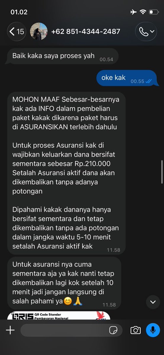 sweetycheese17's tweet photo. Tapi anehnya kok ada uang asuransi sebanyak 210rb,knpp aku byr lagi krna janji dia bakal di kembalikan uang itu dalam 10 menit kedepan

Tapi pada saat 10 menit kemudian kok uang sy ngak di kembalikan trss aku spam dia cht diaa ehh trnyata di blokir sm diaa https://t.co/5IRvy5nRmi
