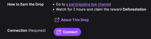 RedSpoder's tweet photo. @Blizzard_Ent, your @Twitch Drops integration seems to be broken. It keeps saying my account is not connected, when it is https://t.co/RyuRUftom7