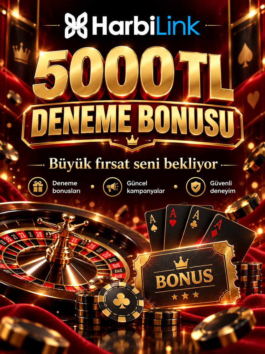 11DenemeBonusu's tweet photo. 🧿 Yeni fırsatlar seni bekliyor! 🎯 5000 TL deneme bonusu fırsatlarını ve güncel kampanyaları keşfet.
Bugünün bonus fırsatlarını kaçırmadan incele. ⭐

🎁 https://t.co/A1p0qyr0Do
📲 https://t.co/hRgzhSxwPf

#bonusfirsatlari #denemebonusu #harbilink https://t.co/EvIuBguT61