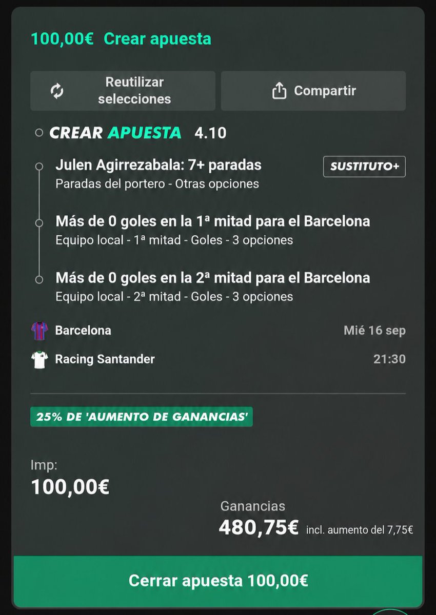 pter1096870's tweet photo. Vamos por el partido #fcBarcelona cuota 5 aprovechando en aumento de #bet365 líneas que se han cumplido en toda la temporada https://t.co/pxaFDPzV44