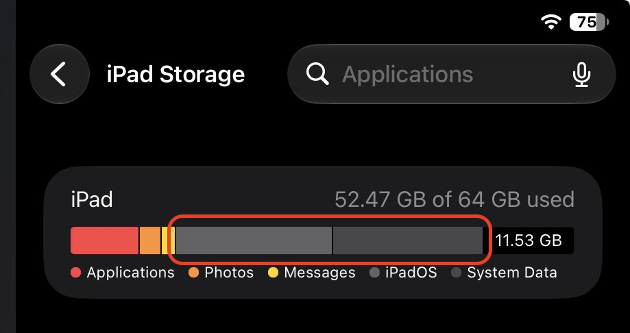 nrcowger's tweet photo. @Apple This is getting out of hand! So glad I updated to iOS 27.   #ipad #ios27 #apple https://t.co/0ALApdyOpS