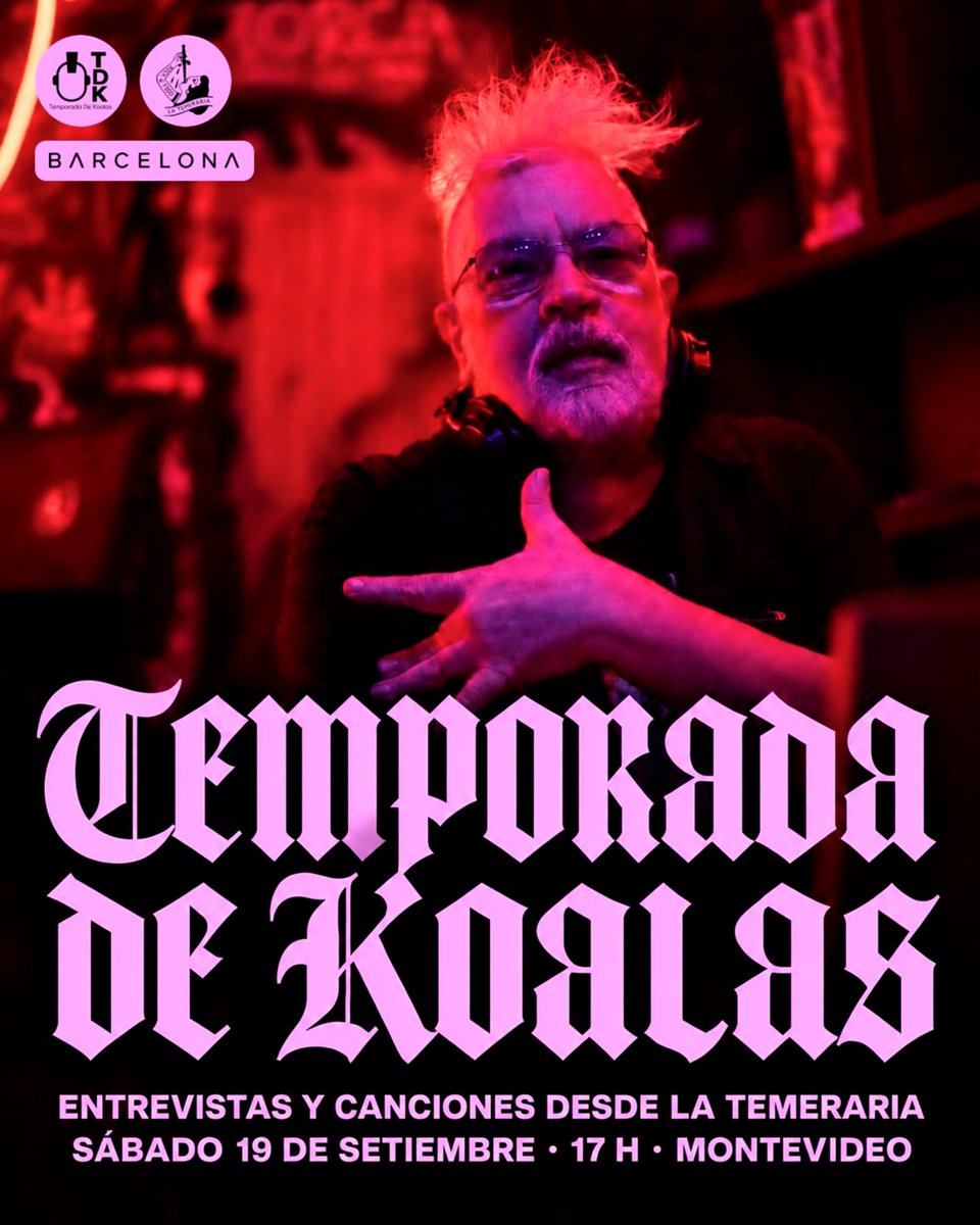 fabianjaraokei's tweet photo. Agenda dj y radial : 
Hoy en la @FiestaJolie especial Brasil.
Jueves 17 dj set en #ElLiving de Montevideo desde las 23.
Sábado 19 sale #TemporadaDeKoalas con entrevistas a Mandrake, Riki Musso, @eroswhite Hangwire, Bárbara Jorcin, Gabriel Peluffo y más desde las 17 por @elbloqueradio y desde #LaTemeraria (y festejando mi cumpleaños)