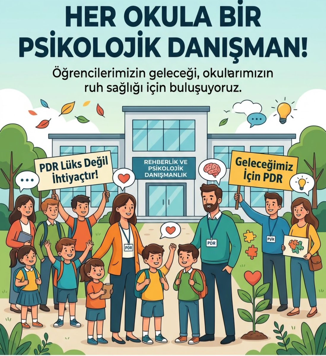 sumeyyeizg's tweet photo. Eğitimde bütüncül yaklaşım için psikolojik danışmanlık hizmetleri desteklenmeli ve normlar düzenlenmelidir.
​@tcmeb
@Yusuf__Tekin
@memetsimsek
@cftcblnt
#MEBPDRyeKulakVer https://t.co/o8x9dCDMb5