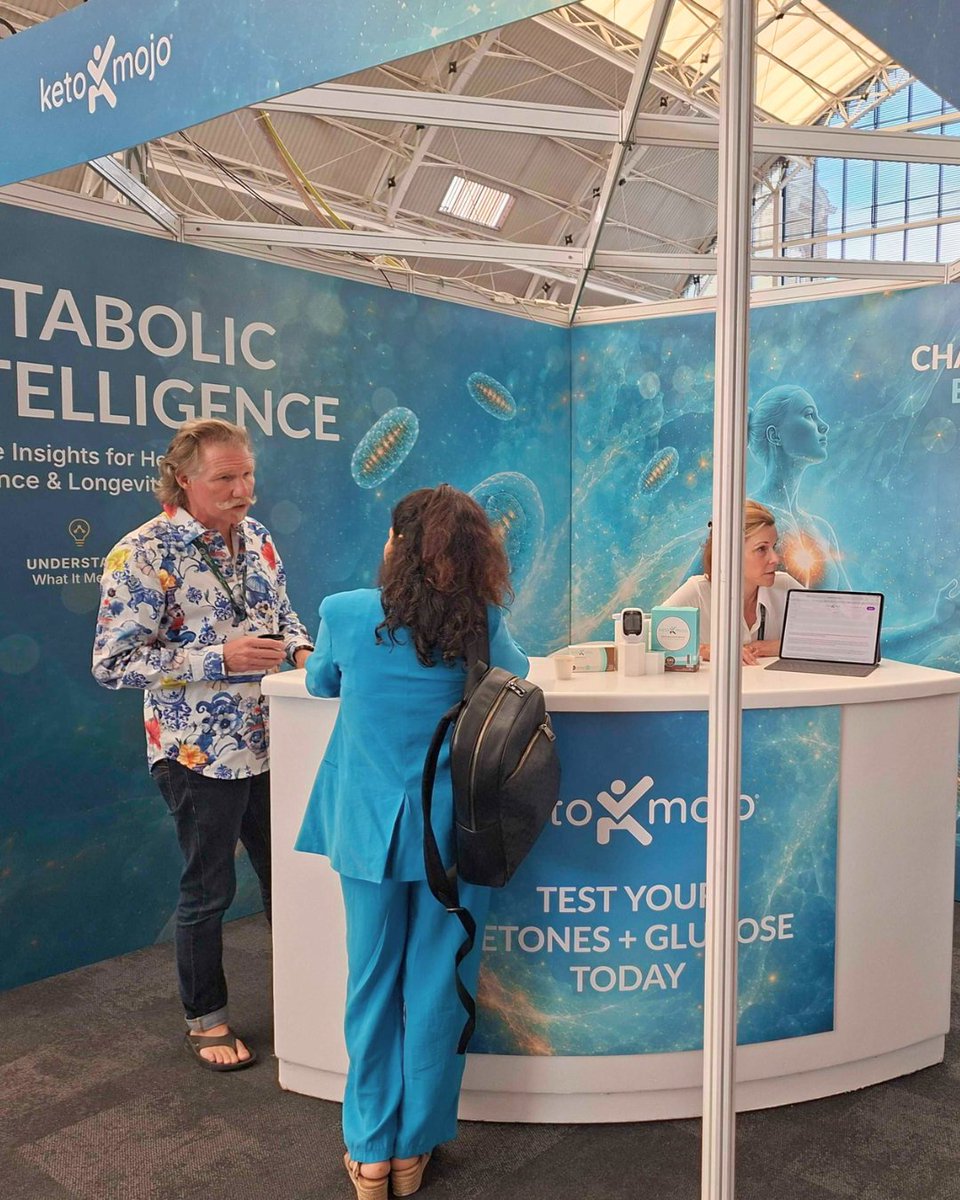 KetoMojo's tweet photo. That’s a wrap on the Health Optimisation Summit!

Our biggest takeaway? The more we understand our individual biology, the more metabolically intelligent we become - empowering us to make more informed decisions about our health.

Thank you to everyone who stopped by, tested with us, asked questions, and shared your stories. We loved connecting with you!

And a huge thank you to @TimBiohacker, the entire @HOsummit team, all the exhibitors, and the incredible volunteers who made such a dynamic weekend possible.

See you next year, London! 🇬🇧 

#HealthOptimisationSummit #Biohacking #MetabolicHealth #Longevity #DataDrivenHealth #MetabolicIntelligence