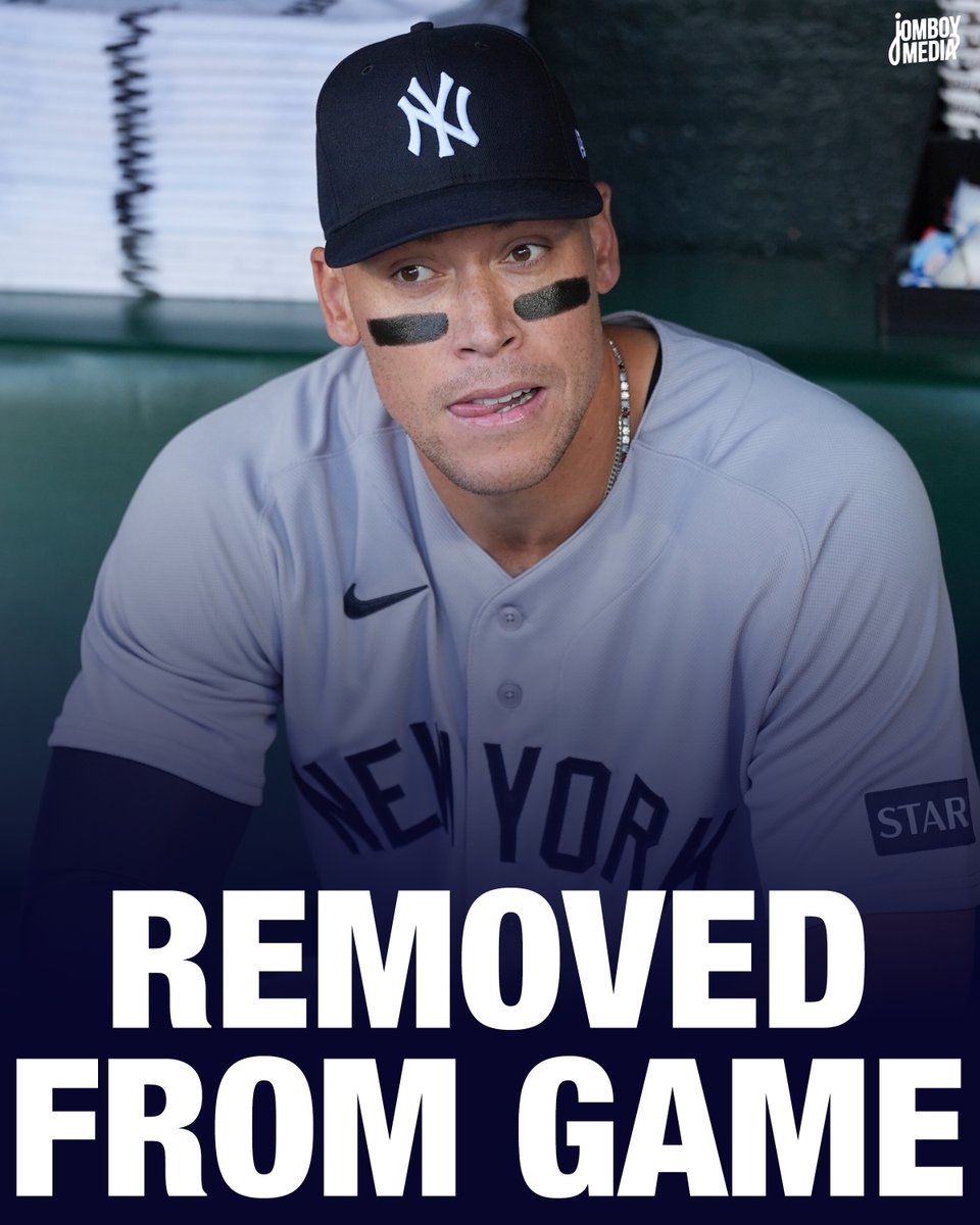 TalkinYanks's tweet photo. Aaron Judge was pinch hit for in the sixth inning of today's game in Minnesota with the Yankees trailing 2-0

Joe Girardi said on the broadcast that "there has to be an issue." https://t.co/IjcSbU281X