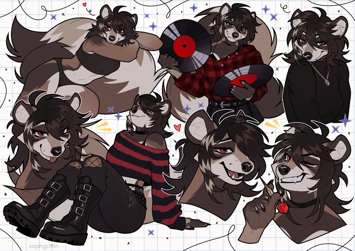 StygianCurses's tweet photo. She'll make anywhere feel like home ❤️🖤🦝

🎨: @saphgriffin https://t.co/XbFIOKLrEc